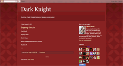 Desktop Screenshot of dark-knight86.blogspot.com