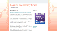 Desktop Screenshot of fashionbeautycraze.blogspot.com