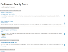 Tablet Screenshot of fashionbeautycraze.blogspot.com