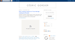 Desktop Screenshot of cedricgordier.blogspot.com
