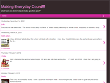 Tablet Screenshot of angieismakingeverydaycount.blogspot.com