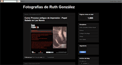 Desktop Screenshot of fotosruthgonzalez.blogspot.com