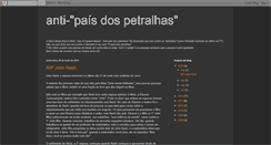 Desktop Screenshot of anti-pais-dos-petralhas.blogspot.com