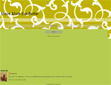 Tablet Screenshot of movemoreeatbetter.blogspot.com