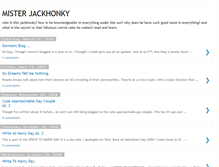 Tablet Screenshot of jackhonky.blogspot.com