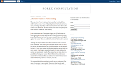 Desktop Screenshot of forex-consultation.blogspot.com