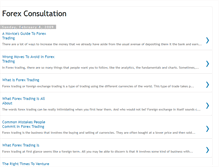 Tablet Screenshot of forex-consultation.blogspot.com