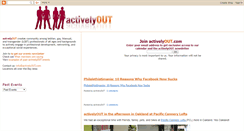 Desktop Screenshot of activelyout.blogspot.com