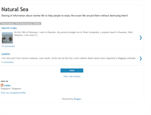 Tablet Screenshot of naturalsea.blogspot.com