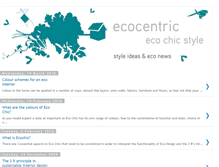 Tablet Screenshot of ecochicstyle.blogspot.com