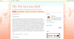 Desktop Screenshot of amanda-mylifeinanutshell.blogspot.com