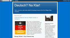 Desktop Screenshot of ccsfdeutschnaklar.blogspot.com