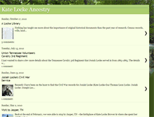 Tablet Screenshot of lockefamilyresearch.blogspot.com