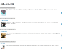 Tablet Screenshot of eatloveknit.blogspot.com