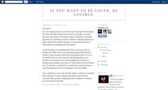 Desktop Screenshot of belovable.blogspot.com