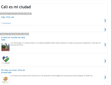 Tablet Screenshot of caliesmiciudad.blogspot.com