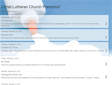 Tablet Screenshot of clpreschool.blogspot.com