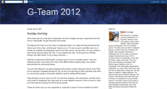 Desktop Screenshot of gteam2012.blogspot.com