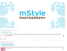 Tablet Screenshot of mstylephotographyblog.blogspot.com