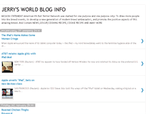 Tablet Screenshot of jerryasworld.blogspot.com