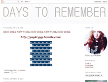 Tablet Screenshot of daystoremember-julia.blogspot.com