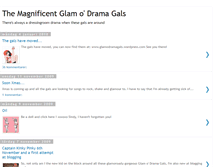 Tablet Screenshot of glamodramagals.blogspot.com