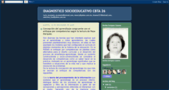 Desktop Screenshot of diagnosticosocioeducativocbta26.blogspot.com