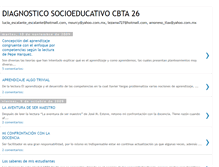 Tablet Screenshot of diagnosticosocioeducativocbta26.blogspot.com