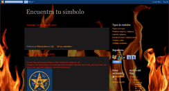 Desktop Screenshot of encuentratusimbolo.blogspot.com