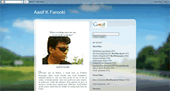 Desktop Screenshot of aasifk.blogspot.com
