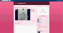 Desktop Screenshot of fantageloverz.blogspot.com