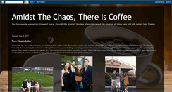 Desktop Screenshot of amidstthechaosthereiscoffee.blogspot.com