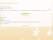 Tablet Screenshot of beaconmusicseries.blogspot.com