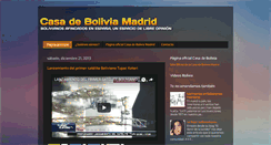 Desktop Screenshot of casadebolivia.blogspot.com