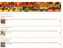 Tablet Screenshot of amysnewkitchen.blogspot.com