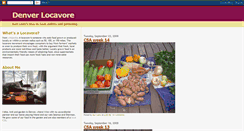 Desktop Screenshot of denverlocavore.blogspot.com