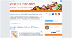 Desktop Screenshot of carretaeducativa.blogspot.com