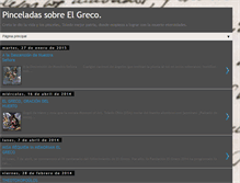 Tablet Screenshot of domenikoselgreco.blogspot.com