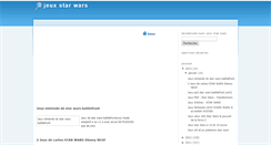 Desktop Screenshot of jeuxstarwars-42.blogspot.com