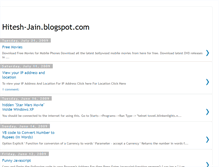 Tablet Screenshot of hitesh-jain.blogspot.com