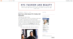 Desktop Screenshot of nycfashionandbeauty.blogspot.com