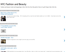 Tablet Screenshot of nycfashionandbeauty.blogspot.com