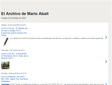 Tablet Screenshot of elarchivodemarioabait.blogspot.com
