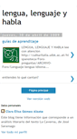 Mobile Screenshot of lengualenguajeyhabla.blogspot.com