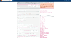 Desktop Screenshot of galatearesurrection15.blogspot.com