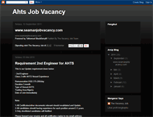 Tablet Screenshot of ahtsjob.blogspot.com