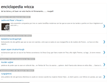 Tablet Screenshot of enciclopediawicca.blogspot.com