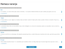 Tablet Screenshot of hamacanaranja.blogspot.com