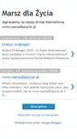 Mobile Screenshot of marszdlazycia.blogspot.com