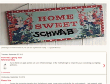 Tablet Screenshot of homesweetschwab.blogspot.com